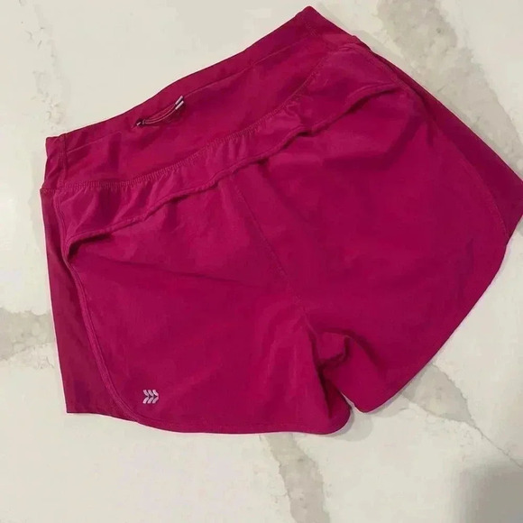 All in Motion Dark Pink Activewear Performance Shorts Women’s XS Lined Pocket - Picture 4 of 8